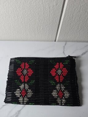 Huichol Beaded Coin Purse